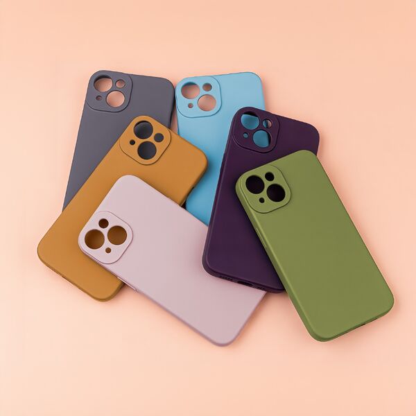 Silicon case for iPhone 14 6,1&quot; olive 5907457797703