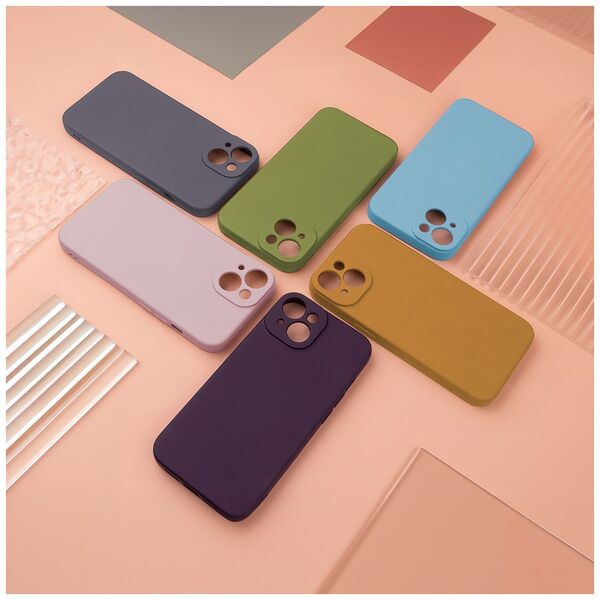 Silicon case for iPhone 15 Pro 6,1&quot; rose 5907457798021