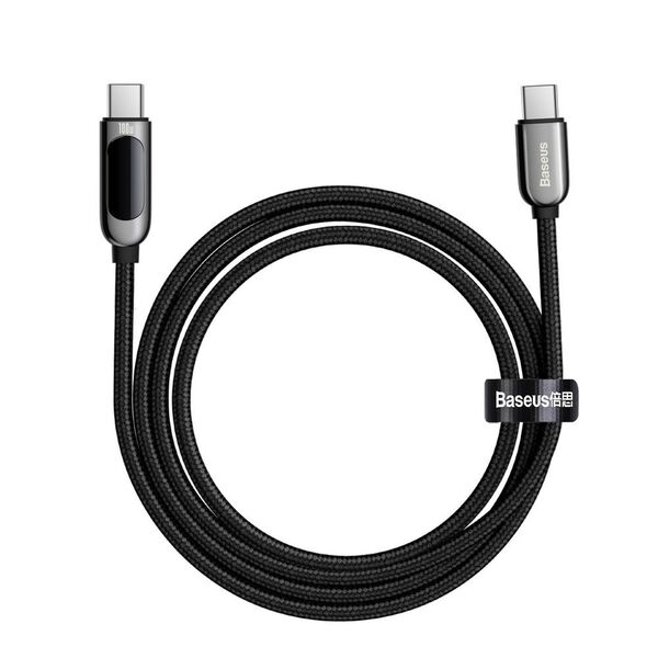 Baseus Baseus - Data Cable Display (CATSK-B01) - Type-C to Type-C, 100W, 1m - Black 6953156206571 έως 12 άτοκες Δόσεις