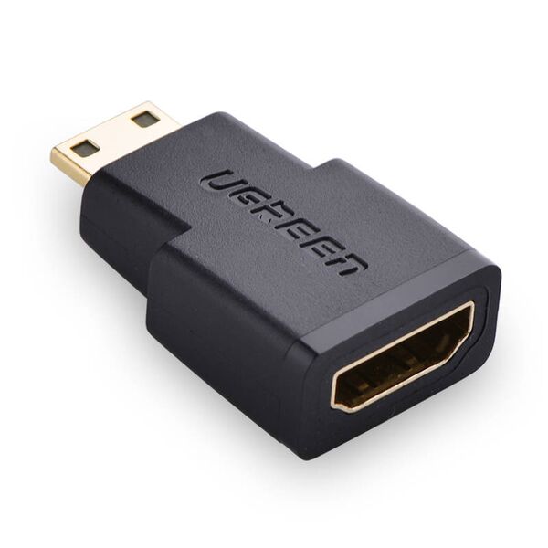 UGREEN 20101 Mini HDMI - HDMI adapter (black) 6957303821013