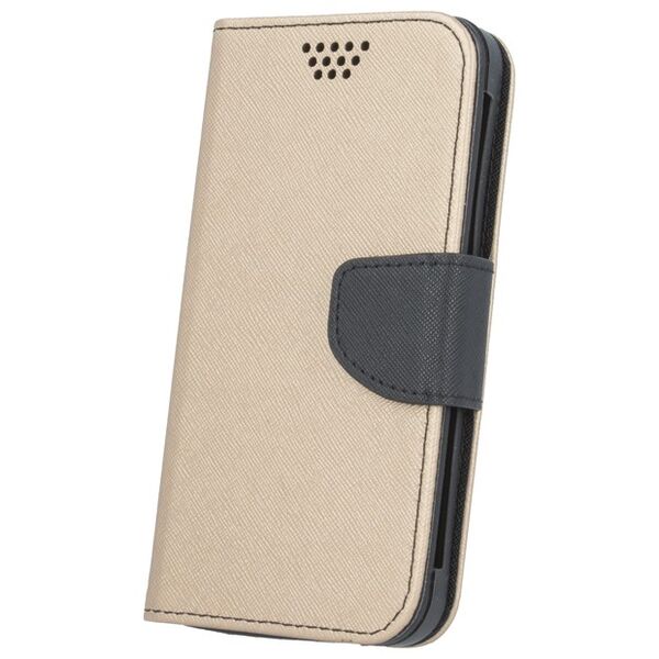 Smart Universal Fancy Silicon case 5,0&quot; 80x145 gold-black 5900495600691