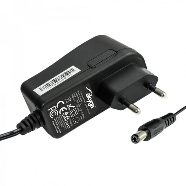 Akyga AK-TB-33 universal tablet power supply (5 V | 2 A | 10 W | DC | 5,5 x 2,5 mm) 5901720136275