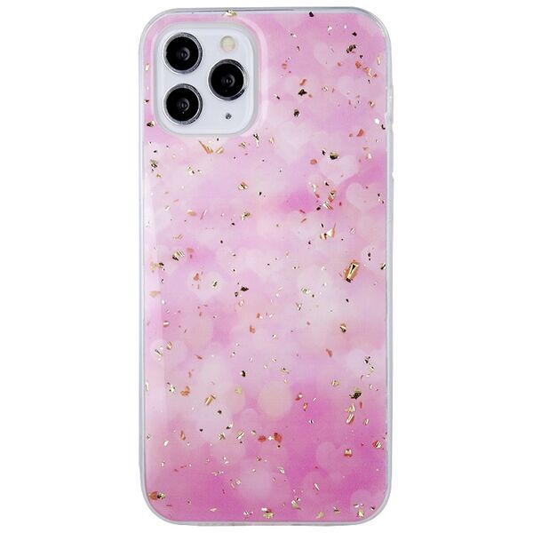 Gold Glam case for Samsung Galaxy A23 5G pink 5900495052872