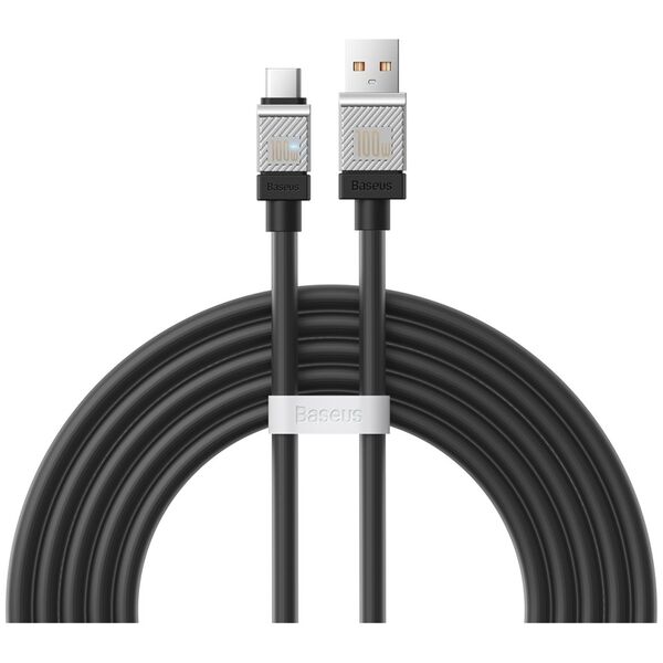 Baseus cable CoolPlay USB - USB-C 2m 100W black 6932172626846