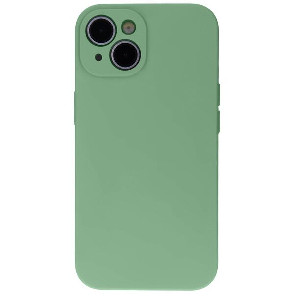 Solid Silicon case for Samsung Galaxy A15 4G / A15 5G light green 5907457733121