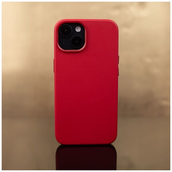 Mag Leather case for iPhone 13 Pro Max 6,7&quot; red 5907457734098