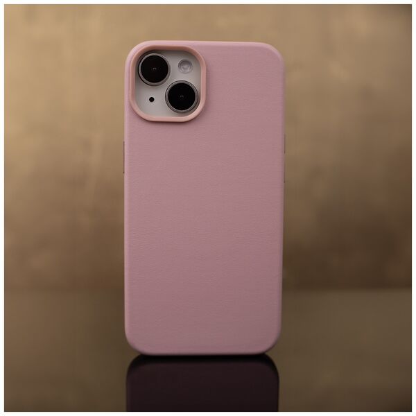 Mag Leather case for iPhone 14 Pro Max 6,7&quot; light pink 5907457734340