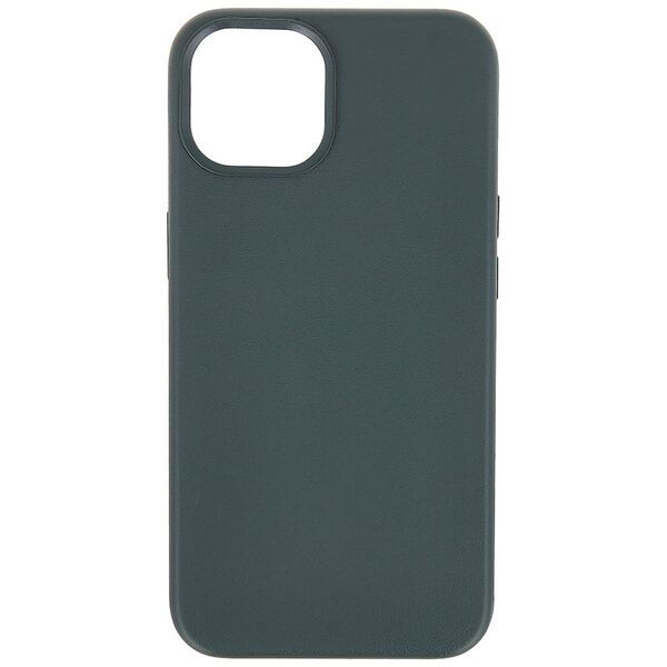 Mag Leather case for iPhone 15 Pro Max 6,7&quot; dark green 5907457734609