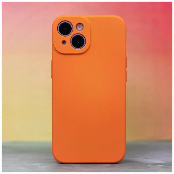 Silicon case for Samsung Galaxy A15 4G / A15 5G orange 5907457756434