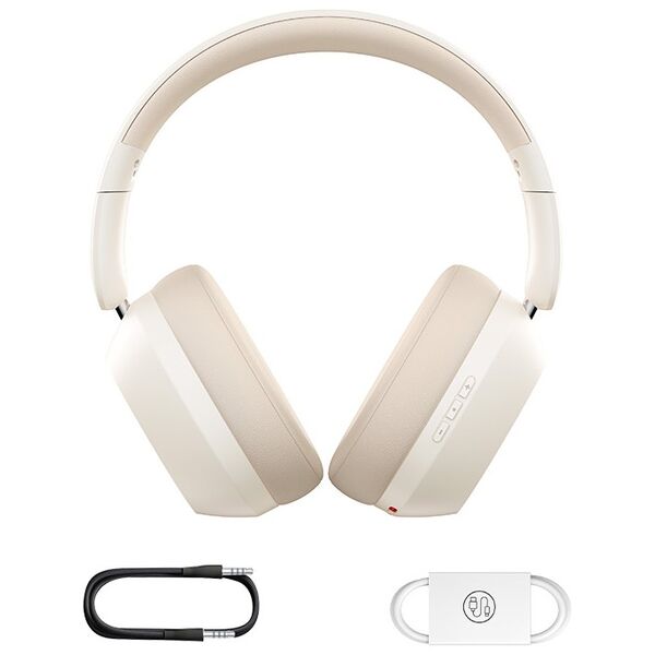 Baseus Bass 35 Max Wireless Headphones Stellar White 6932172657840