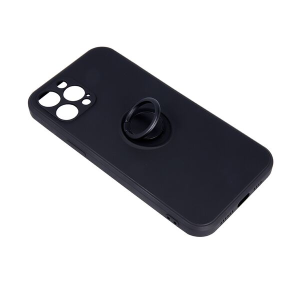 Finger Grip case for iPhone 16 6,1&quot; black 5907457782471