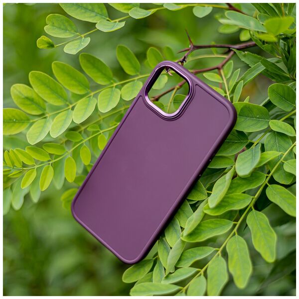 Satin case for iPhone 16 6,1&quot; burgundy 5907457784192