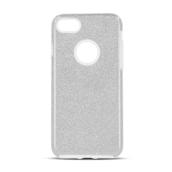 Glitter 3in1 case for iPhone 16 Pro Max 6,9&quot; silver 5907457788749