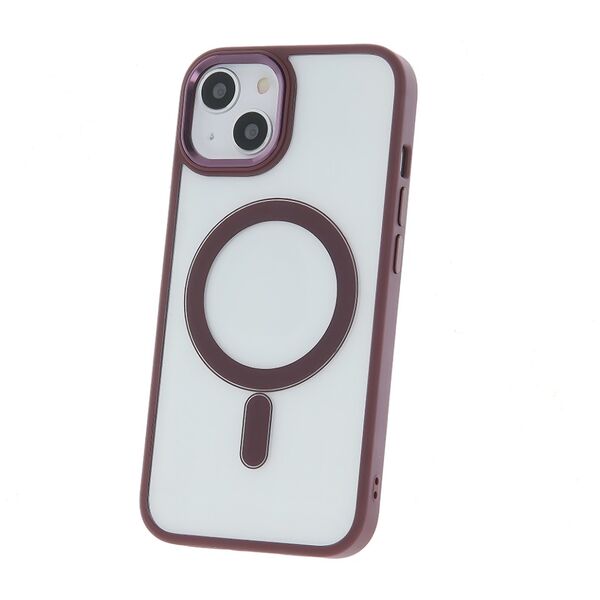 Satin Clear Mag case for iPhone 16 Pro 6,3&quot; purple 5907457788923