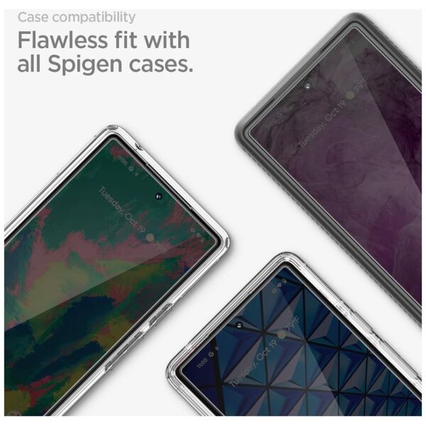 Spigen Folie pentru Google Pixel 8 Pro (set 2) - Spigen Glas.TR Align Master - Clear 8809971222747 έως 12 άτοκες Δόσεις