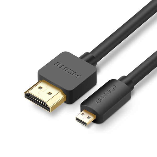 Ugreen cable Micro HDMI - HDMI cable 3m black (HD127) 6957303831043