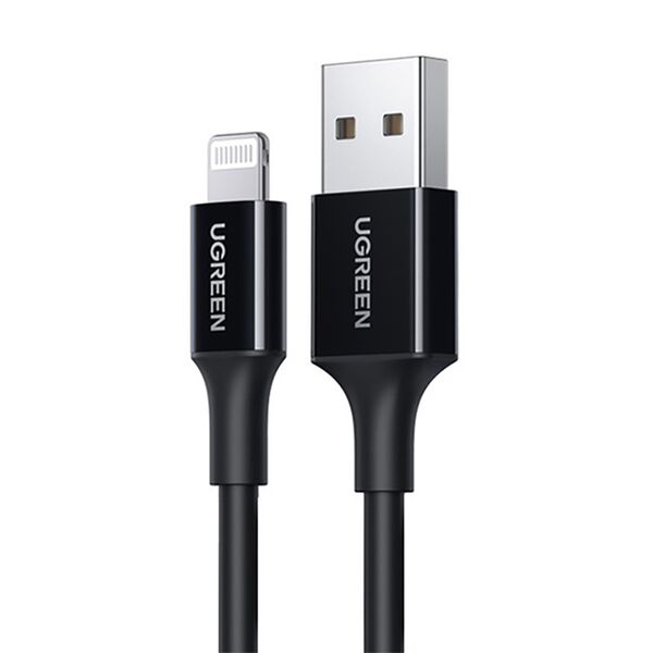 Ugreen US155 80823 USB-A / Lightning MFi 2.4A cable 2m - black 6957303888238