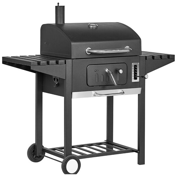 Bormann Elite Bbq1940 Bormann Elite Bbq1940 Ψησταριά Κάρβουνου-Καπνιστήρι 60x45,με Θερμόμετρο, Ρυθμιζόμενη Βάση 6 Θέσεων 072669 έως 12 Άτοκες Δόσεις