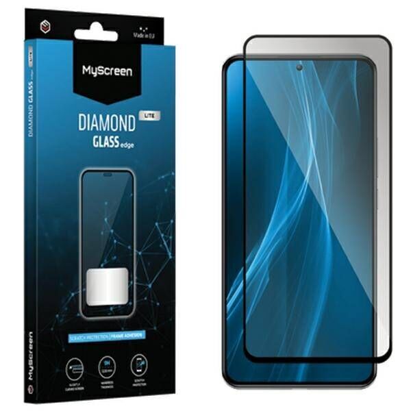 Tempered Glass MOTOROLA MOTO G14 4G / G54 5G / G34 MyScreen Diamond Glass Edge Full Glue Lite black 5904433225717