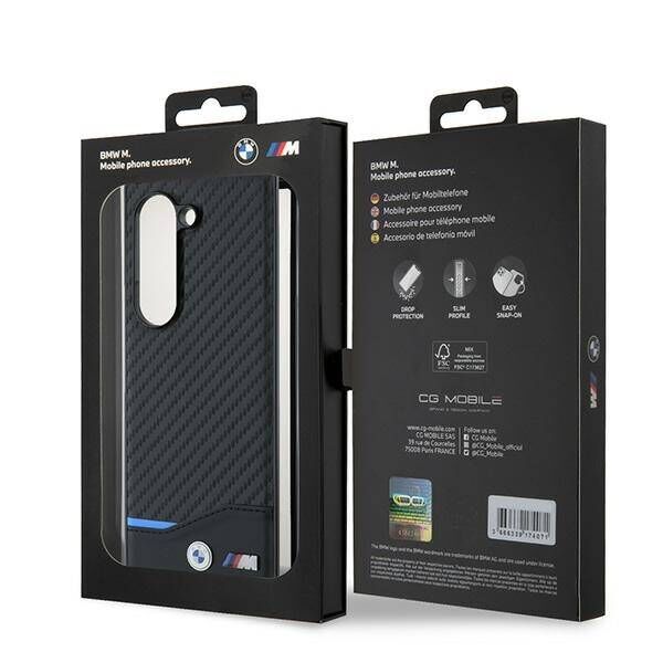 Original Case SAMSUNG GALAXY Z FOLD 6 BMW Carbon MagSafe (BMHMZFD622NBCK) black 3666339322038