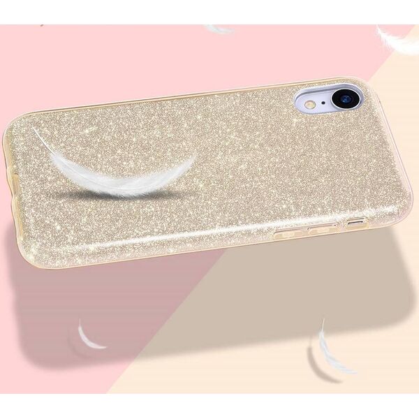 Case XIAOMI REDMI NOTE 9 Glitter Glitter gold 5904161111160