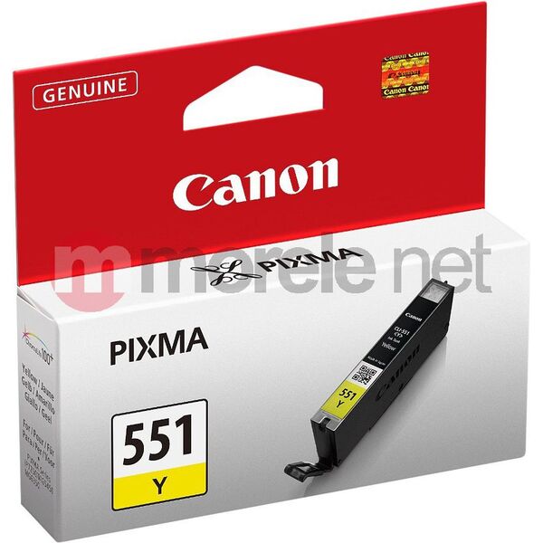 Tusz Canon tusz CLI-551 (yellow)