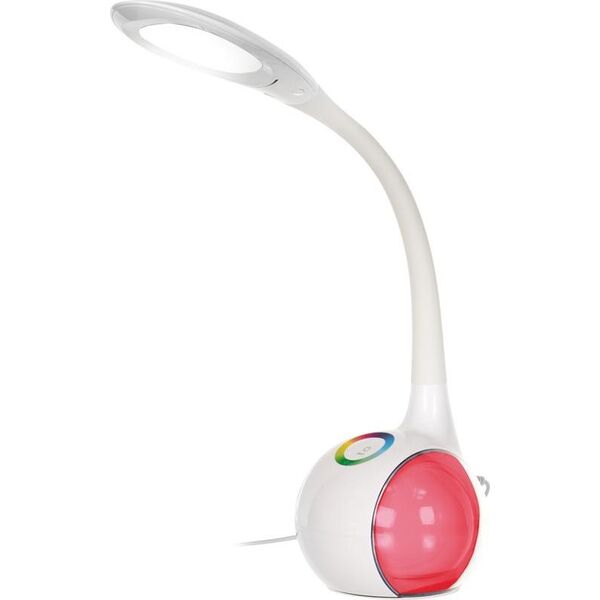 Lampka biurkowa Activejet Rainbow biała  (AJE-RAINBOW)