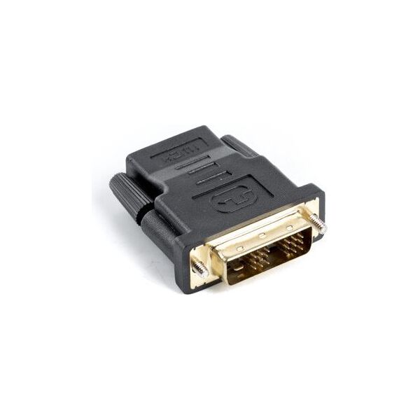 Adapter AV Lanberg HDMI - DVI-D czarny (AD-0013-BK)