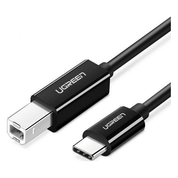 Ugreen Kabel USB 2.0 C-B US241 2m czarny