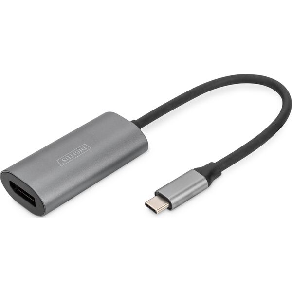 Adapter USB Digitus DIGITUS USB-C - DisplayPort Grafik-Adapter, UHD 8K / 30 Hz