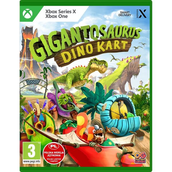 Gigantosaurus (Gigantozaur): Dino Kart Xbox One • Xbox Series X