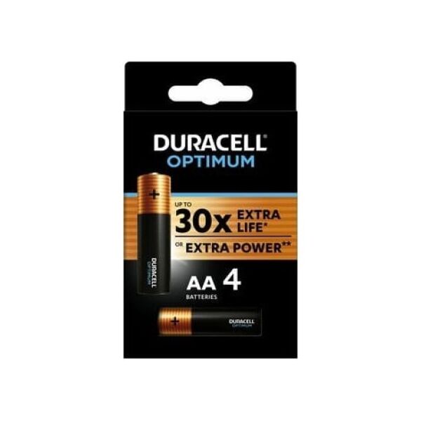 Duracell Bateria Alkaliczna Duracell OPTIMUM AA 4szt.  [321|1]