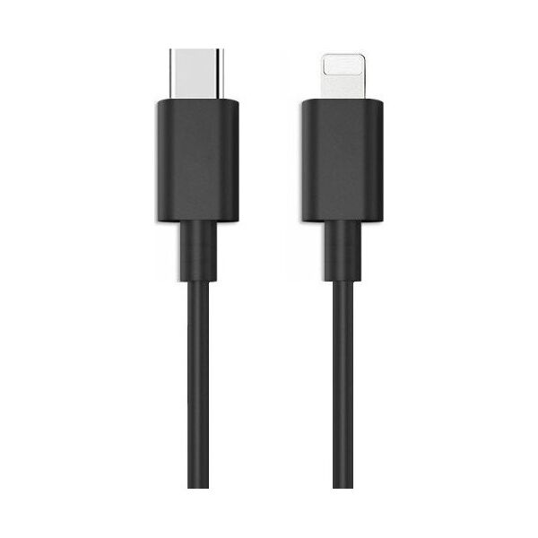 Kabel USB Vega USB-A - Lightning 1 m Czarny (30750)