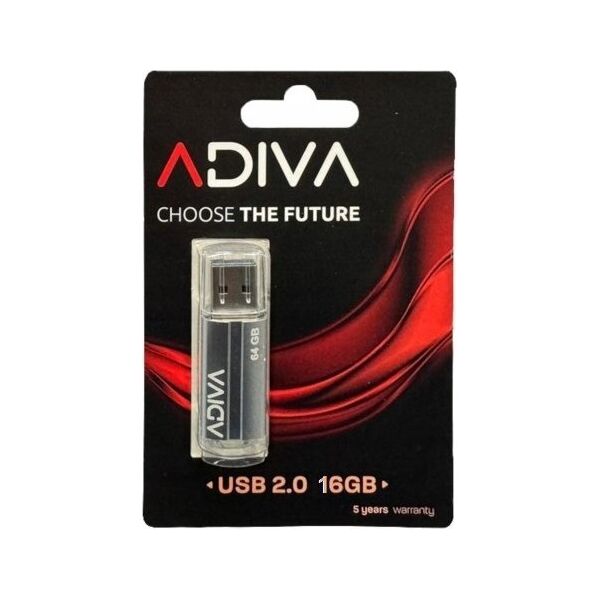 Pendrive Adiva Adiva PAMIÄÄ USB 2.0 16GB ADIVA 0254