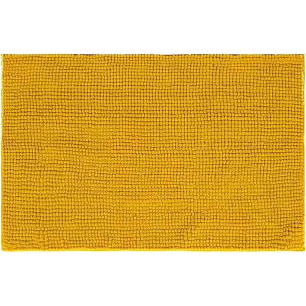 5five Dywanik łazienkowy TAPIS MINI CHENILLE, 50x80 cm, kolor żółty