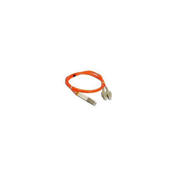 Act FO Patch cord SM LC-SC 1m 9/125 duplex FOC-LCSC-9SMD-1