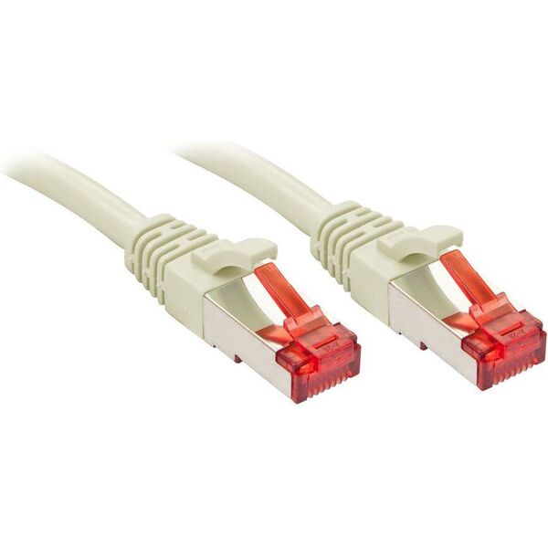 Lindy RJ-45/RJ-45 kat.6 S/FTP Szary 0.3m (47700)