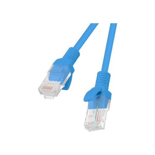 Lanberg Patchcord, Cat6, nieekranowany, 1.5m, niebieski (PCU6-10CC-0150-B)