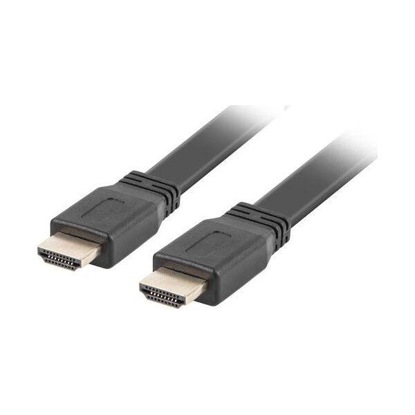 Kabel Lanberg HDMI - HDMI 1.8m czarny (CA-HDMI-21CU-0018-BK)