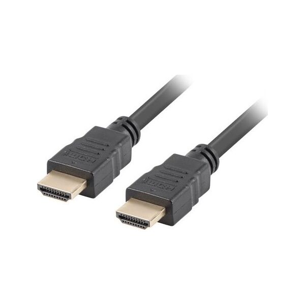 Kabel Lanberg HDMI - HDMI 5m czarny (CA-HDMI-11CC-0050-BK)