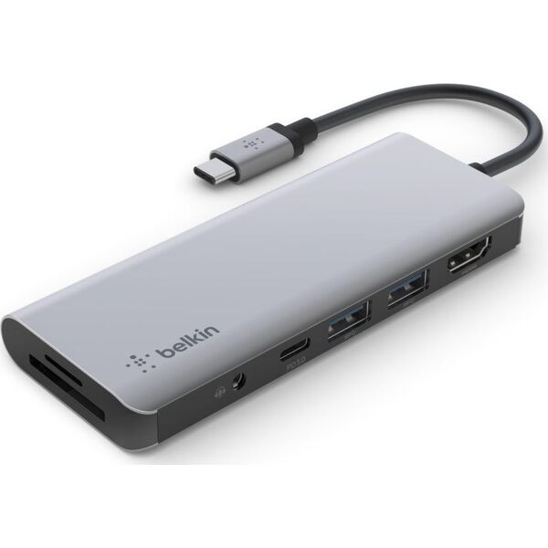 Stacja/replikator Belkin 7w1 USB-C (AVC009btSGY)