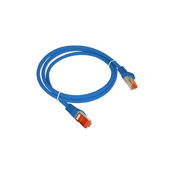 Alantec Patch-cord S/FTP kat.6A LSOH 2.0m niebieski ALANTEC