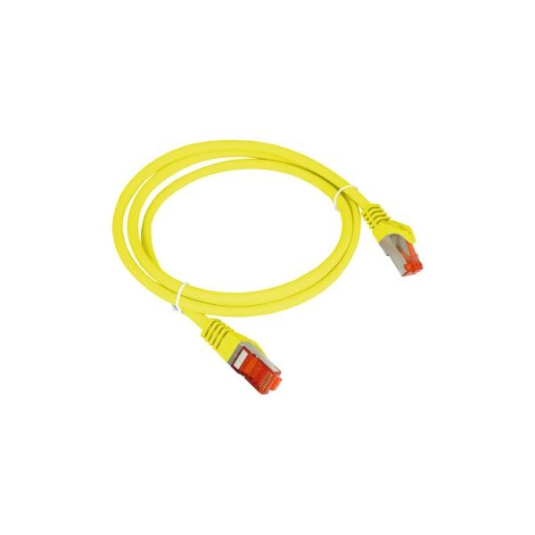 Alantec Patch-cord F/UTP kat.6 PVC 0.25m żółty ALANTEC