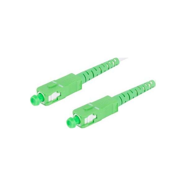 Lanberg PATCHCORD ŚWIATŁOWODOWY SM SC/APC-SC/APC SIMPLEX 3.0MM LSZH G657B3 30M BIAŁY LANBERG