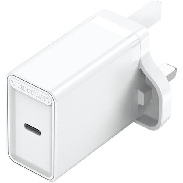 Ładowarka Vention Ładowarka sieciowa USB-C Vention FADW0-UK (20 W) UK biała