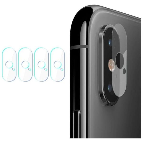 3MK 3mk Flexibleglass Lens Iphone X Szkło Hybrydowe Na Obiektyw Aparatu 4szt