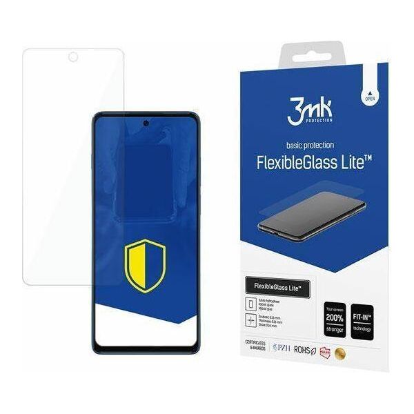 3MK FlexibleGlass Lite Motorola Moto G200 5G Szkło Hybrydowe Lite