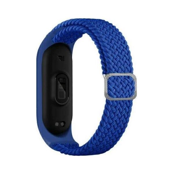 Beline Beline pasek Mi Band 3/4 Textile niebieski/sky blue