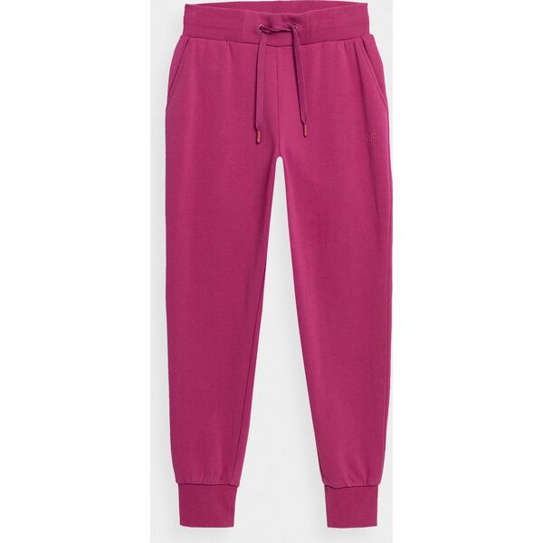 4f Trousers Cas Ciemny Róż r. XS TTROF229