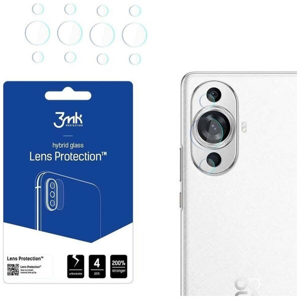 3MK 3MK Lens Protect Huawei Nova 11 Pro Ochrona na obiektyw aparatu 4szt